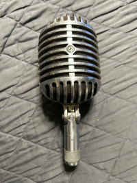 Vintage 1940's Shure Brothers 55 Fatboy microphone
