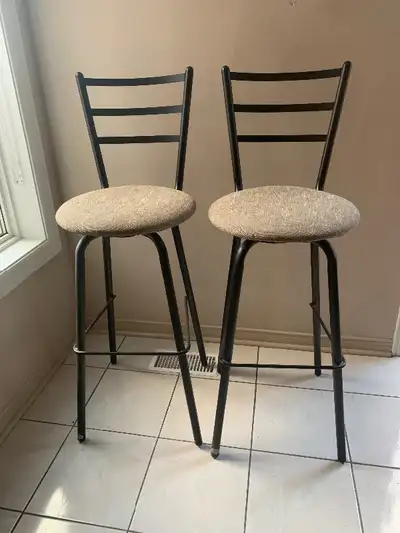 2 Bar stools, View more