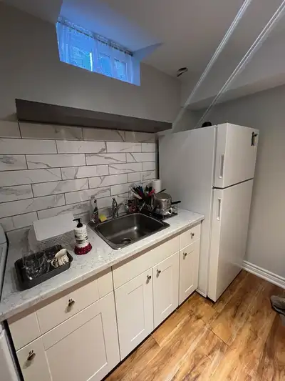 FULLY FURNISHED | Separate Entrance | 1 Bed + Living Room | 1 Bath Basement apartment available in H...