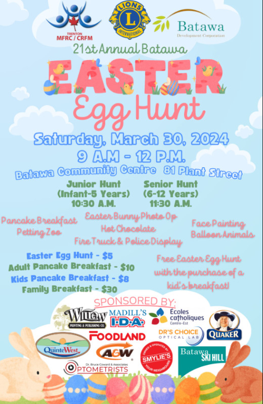 Batawa Easter Egg Hunt in Events in Trenton - Image 2