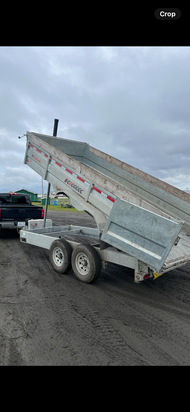 7x16 dump trailer in Cargo & Utility Trailers in Cape Breton - Image 2