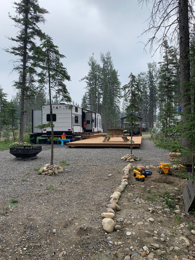 Awesome family long term camp site at Rustic River Land for Sale