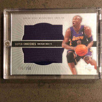 Kobe Bryant Super Swatches Jersey Card