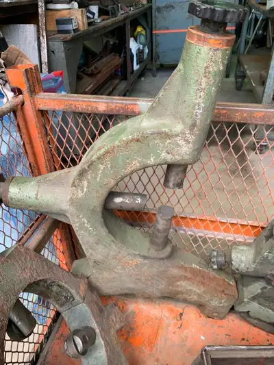 Lathe follow rest, 4-3/4” capacity, 3 pt, base 16” x 2-3/4” x 28, View more