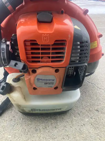 Husqvarna backpack blower, View more