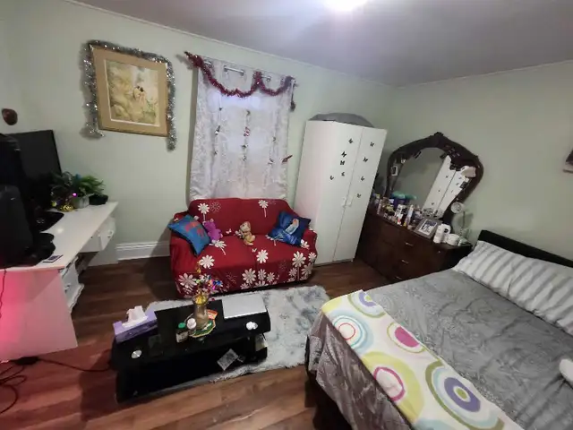 Furnished room available immediately.