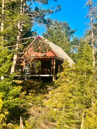 Sunset Cottage, lakefront, Lake of the Woods, View more