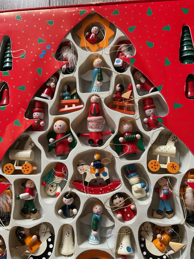 Décorations de sapin de Noël en bois dans Fêtes et événements  à Trois-Rivières - Image 2