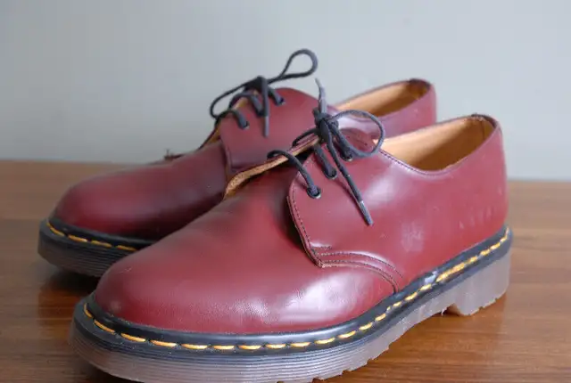 Dr Martens 1461 Cherry Red shoes, size 6UK (US8 women, 7men) in Women's - Shoes in New Glasgow - Image 4
