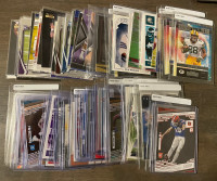 Large lot of premium football cards