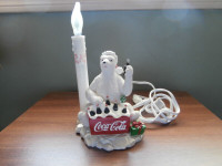 COCA COLA POLAR BEAR CHRISTMAS LAMP