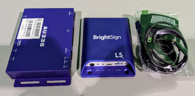 BrightSign AU335 Analog Audio Player & BrightSign LS425 H.265, F in Other in City of Toronto - Image 2