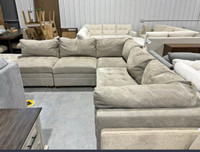 Save Big! Floor Model! 6-Piece Modular Sofa