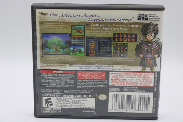 Dragon Quest IX: Sentinels Starry Sky - Nintendo DS  (#156) in Nintendo DS in City of Halifax - Image 2