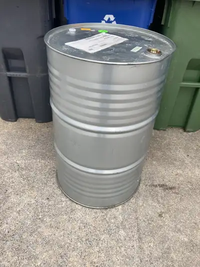 BARIL DRUM GALVANISÉ 208 LITRES, View more