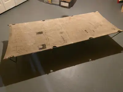 SELLING: Genuine Canadian military army cot used in Afghanistan mission I have for sale a genuine Ca...