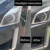 Headlight restoration + ceramic coating