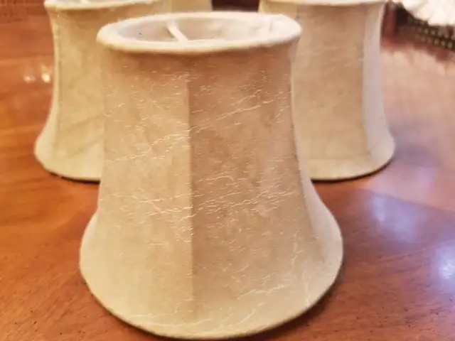 5 fabric chandelier shades in Indoor Lighting & Fans in Hamilton - Image 11