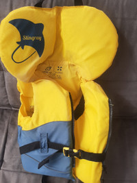 Stingray kids life vest level 6, 60-90 pounds