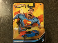 HOT WHEELS DC COMICS SUPERMAN CAR