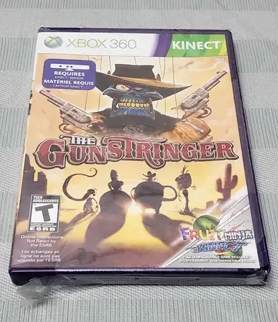 New sealed Xbox 360 kinect the gunstringer, View more