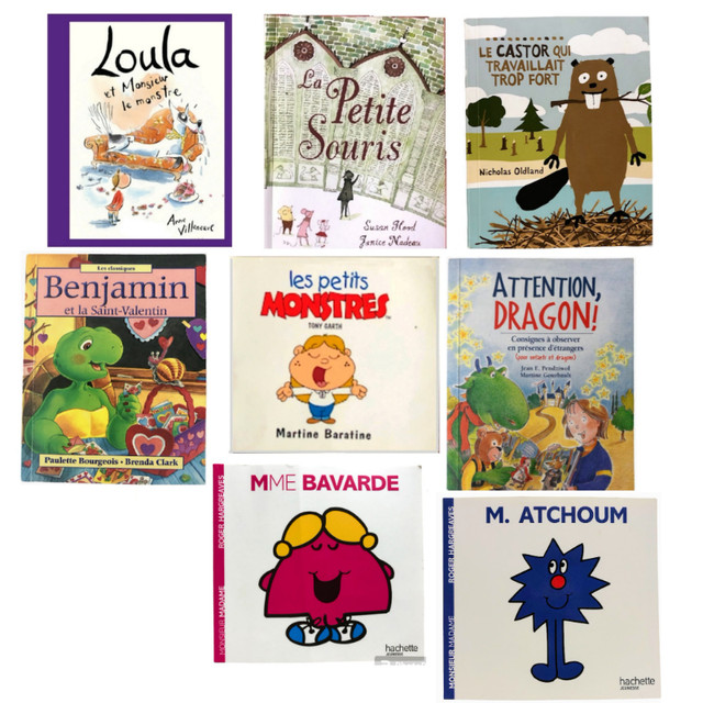 8 petits livres  enfants petits monstres, Benjamin et autres dans Livres jeunesse et ados  à Saint-Hyacinthe