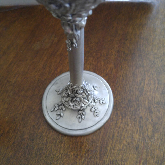 Wine Glasses, Seagull Pewter & Royal Albert design, Like New in Kitchen & Dining Wares in Cole Harbour - Image 3