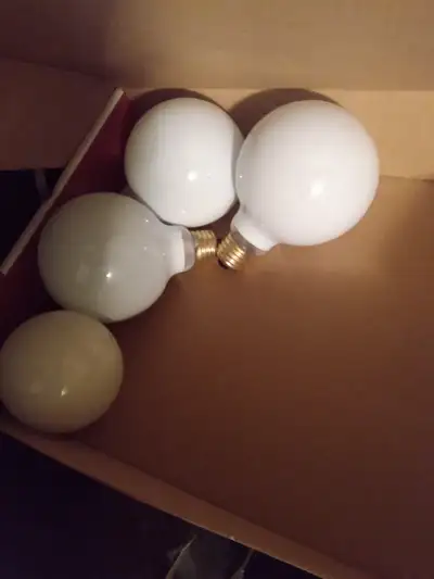 4 lightbulbs $5, View more