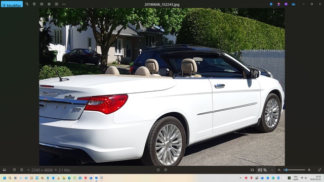CHRYSLER 200 TOURING 2011 CABRIOLET — photo 2