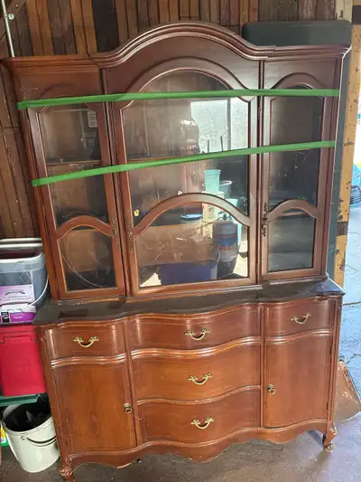 antique china cabinet, View more