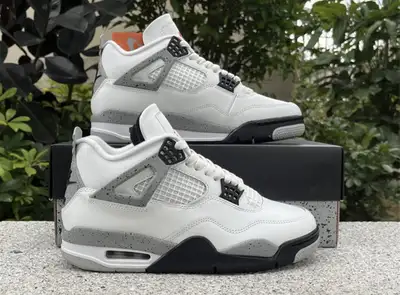 Jordan 4 Retro White Cement , View more