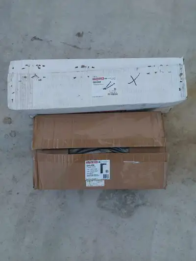 Brand new never used. It's a 17.5" drop and has a 2" shank. Hitch is rated to tow 10,000lbs and 1,50...