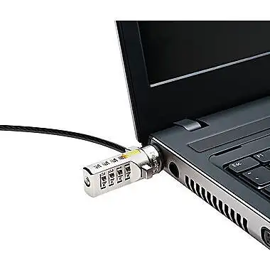 Kensington Combination Laptop Cable Lock Standard K-Slot, View more