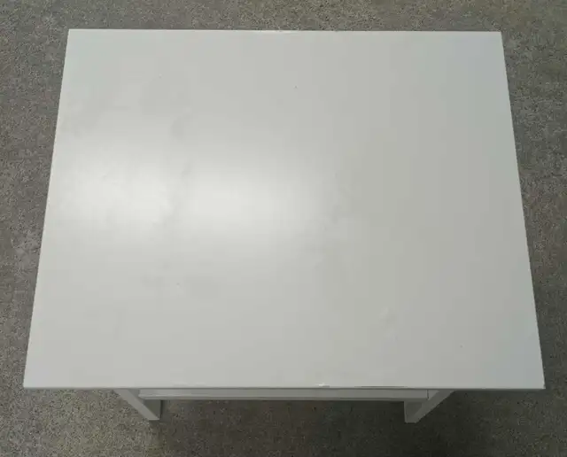 IKEA Lunnarp Table End Side Shelf Rectangular Wooden White in Other Tables in City of Toronto - Image 6