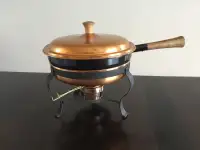 Plat à réchaud pour buffet - Vintage Chafing Dish