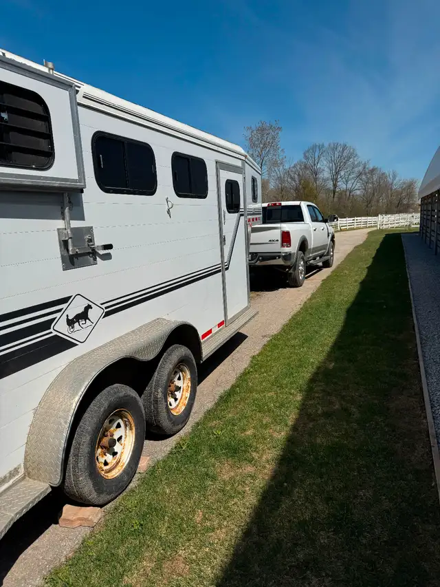 Truck+horse trailer/cargo rig in Cargo & Utility Trailers in London - Image 5