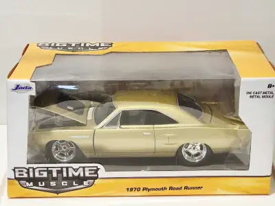 1970 Plymouth Road Runner 440 Jada 1:24 diecast model , View more