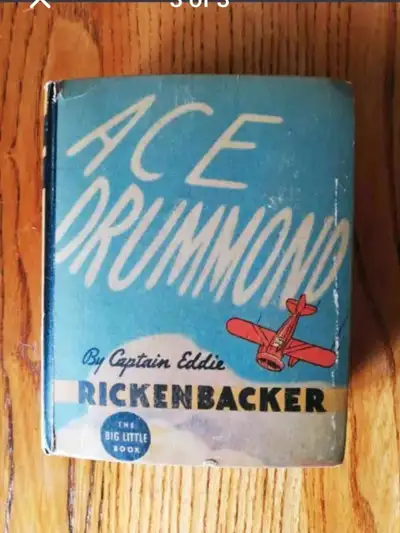 1935 Collectible Little Big Book "Ace Drummond"  WW1 Fighter Ace, View more