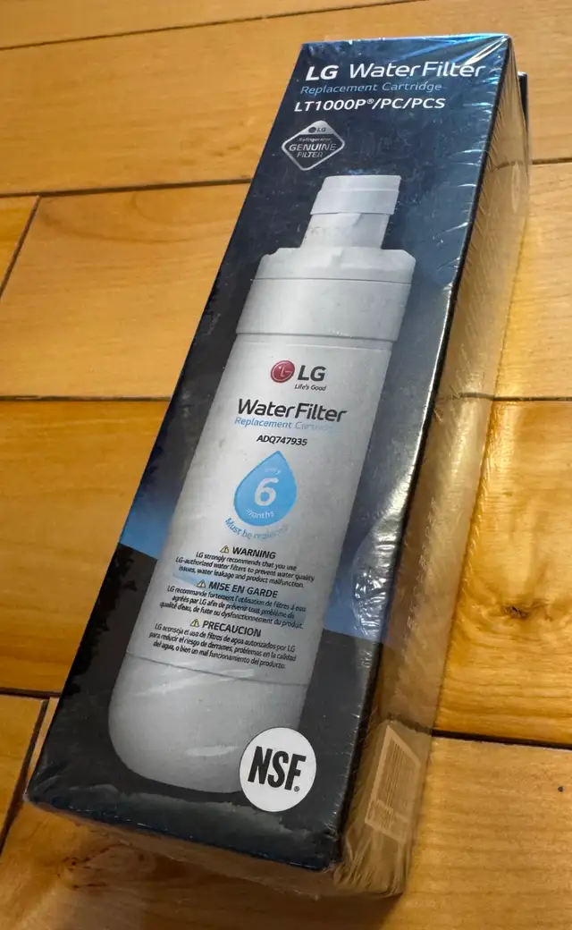 LG water filter for refrigerator (original, brand new, sealed) in Refrigerators in Longueuil / South Shore - Image 2