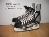 skates EASTON Stealth S1  patins fit size 9 US men / 10 US fem