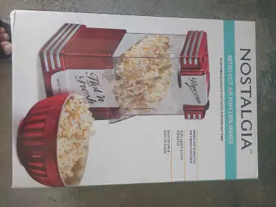 Great Condition popcorn maker machine. Barely used
