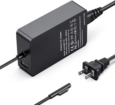 Surface Pro Charger 44W 15V 2.58A Power Supply Compatible Microsoft Surface Pro 6 Pro 5 Pro 4 Pro 3...