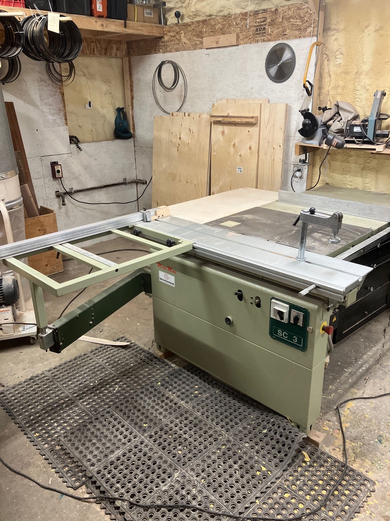 Scm sliding table saw&dust collector single phase Power Tools