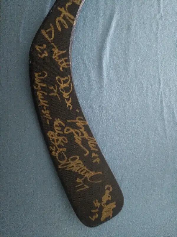 Signed Junior hockey sticks including Generals in Arts & Collectibles in Oshawa / Durham Region - Image 7