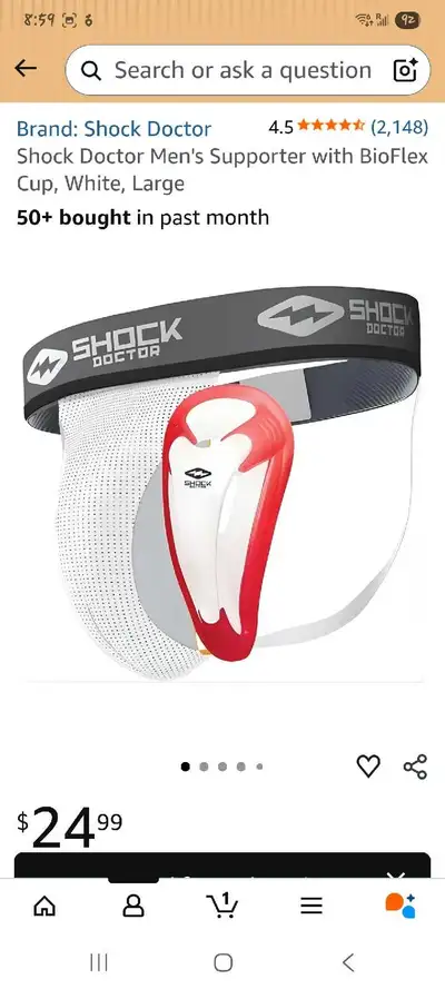 Shock Doctor Supporter, View more