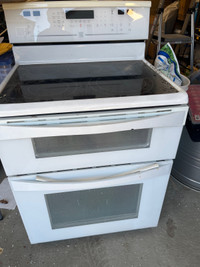  Double range oven for sale …white color