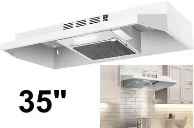 SNDOAS 30 inch Under Cabinet Range Hood, Ducted/Ductless, View more