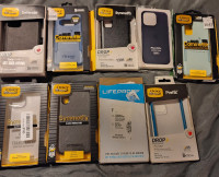 Lot of 8 cell cases