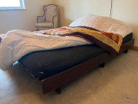 Super futon double en bois / wood