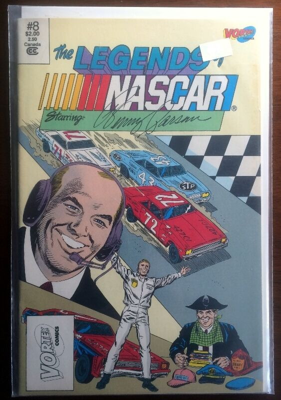 LEGENDS OF NASCAR STARRING BENNY PARSONS ~ VOL 1 #8 ~ 1991 in Arts & Collectibles in Winnipeg